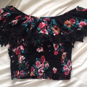 Off the shoulder shirt